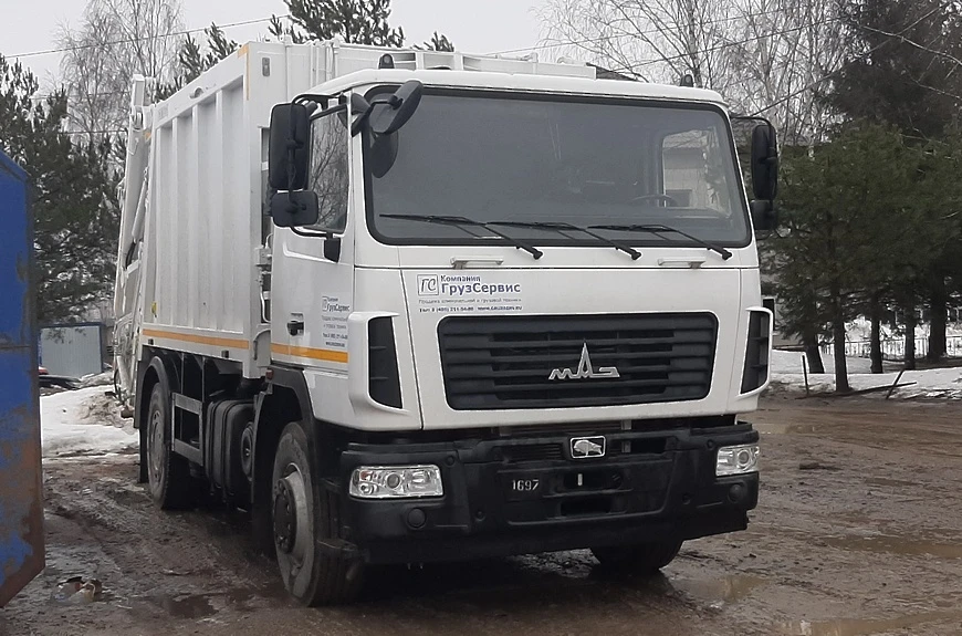Техника МАЗ закуплена для работ в Подольске